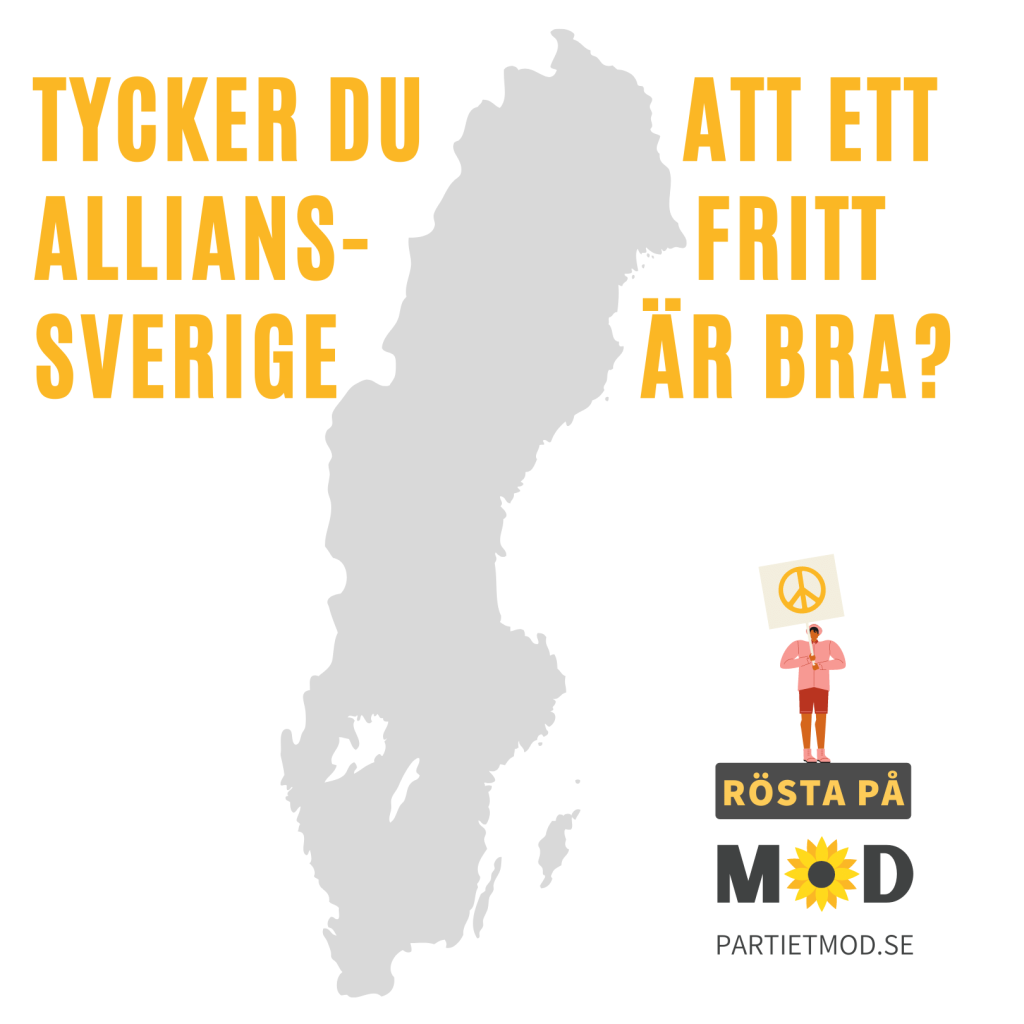 Sverige neutralt valaffisch mod (a2) (instagram story) (instagram inlägg)