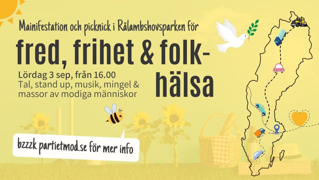 Fred, frihetsmanifestation (facebook omslagsbild)