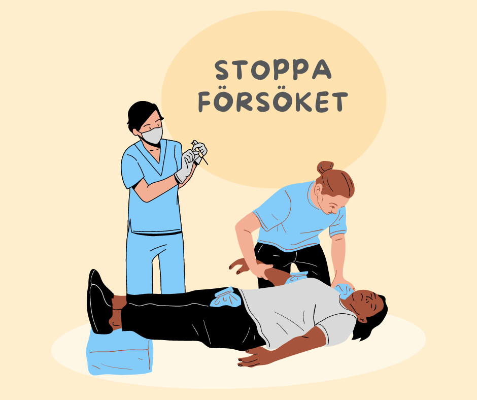 Stoppa försöket