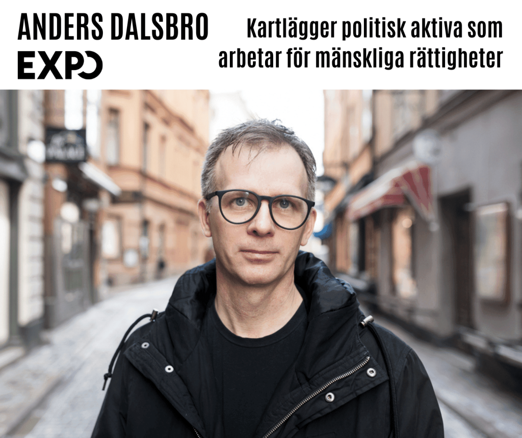 Anders dalsbro, partiet mod kartläggning