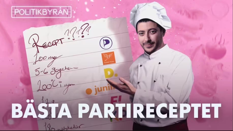 Politikbyrån svt bästa partireceptet