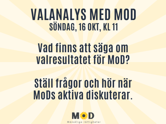 Valanalys med mod