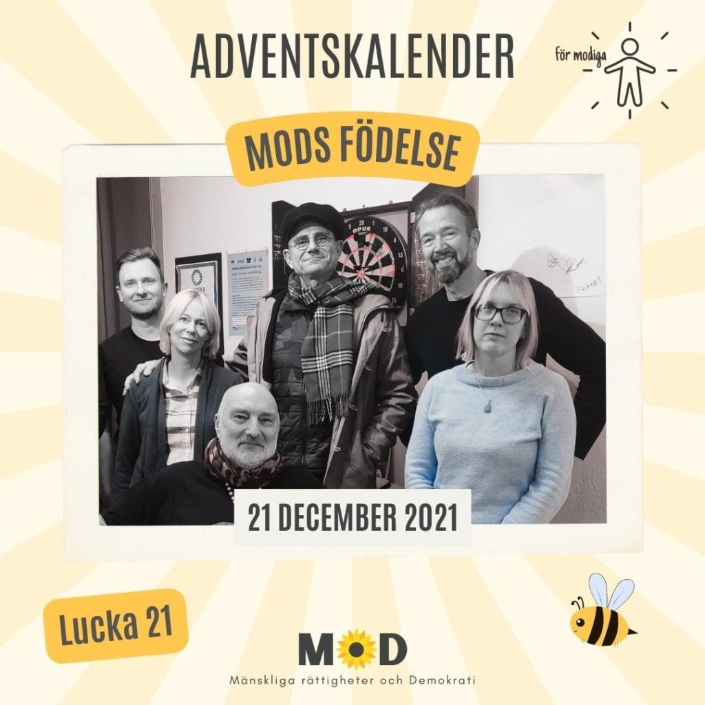 🐣 lucka 21 mods födelse
