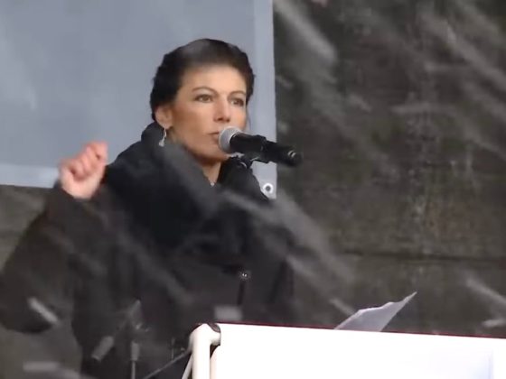 Sahra wagenknecht, berlin, 25 februari 2023