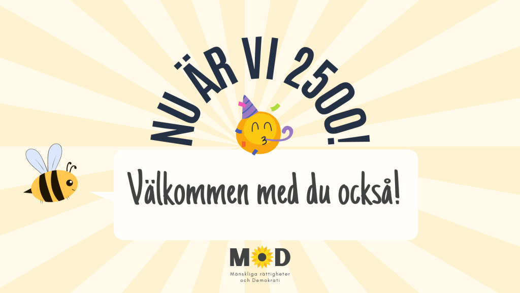Mod 2500 medlemmar