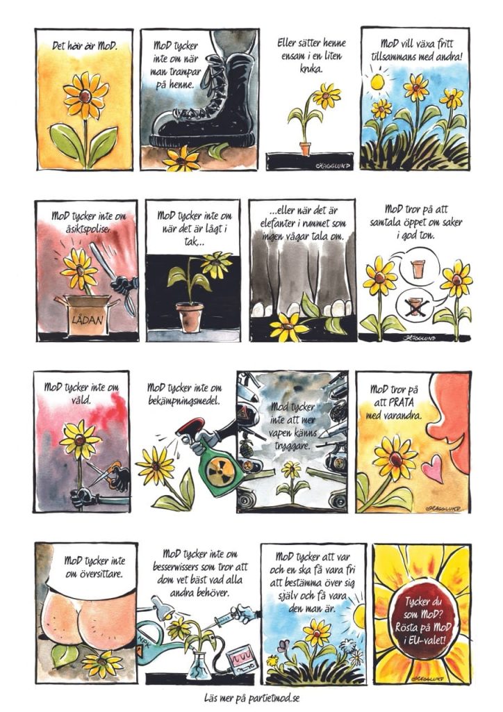 Mod serien, färg stor