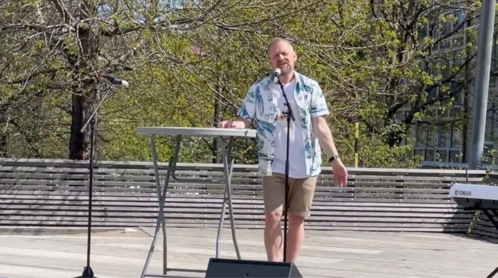 Fredrik widmark, eu kandidat mod, örnsköldsvik maj 2024 stor