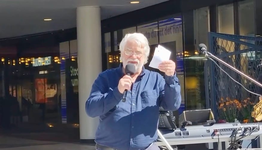 Stefan torsell, sergels torg, 7 maj 2024