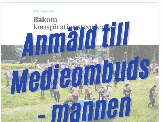 Anmäld till