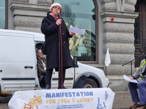 2025 02 23 fredsmanifestation #5, mynttorget #vitflagg 37