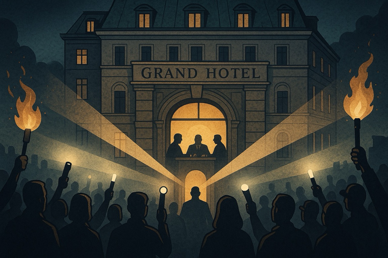 Bilderbergmötet grand hotel stor