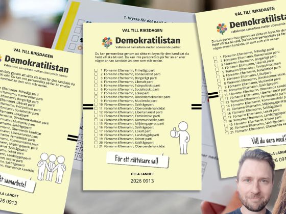 Demokratilistan feat