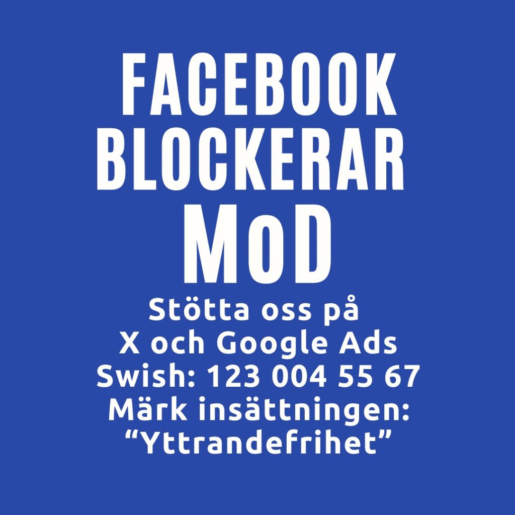 Fb blockerar mod