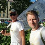 2022 08 13. peter wahlbeck och andreas sidkvist i göteborg på valturné