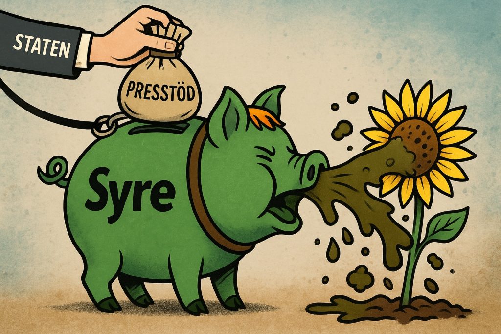 Syre spyr galla på mod och andreas sidkvist